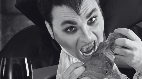 Does Varney the Vampire Drink Blood?